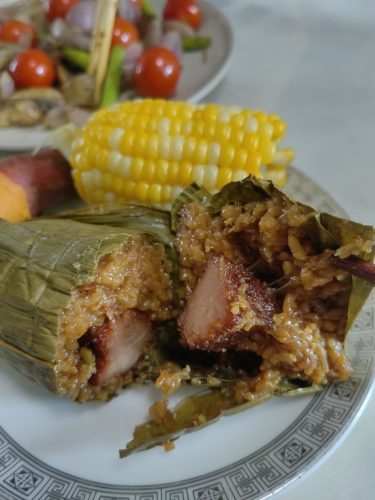 Pork Belly Rice Dumplings – Traditional Jiaxing Zongzi | Handmade Savory Meat Dumplings Gift Set, 8-Pack (150g Each) photo review