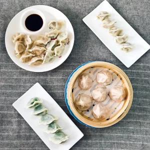 Chinese Dumplings 1KG/50pcs± / Singapore Brand / Jiao Zi / Tian TIan / Pork / Chicken / Vegetable /水饺